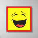 Recherche de visage de sourire art Jaune