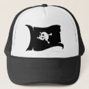 Recherche de pirate trucker casquettes Drapeau de pirate