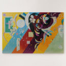 Recherche de peinture kandinsky puzzles Formes géométriques