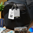 Recherche de qr code bagages étiquettes Monogrammé