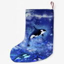 Recherche de baleines chaussette de noël Orques