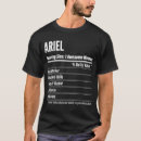 Recherche de ariel tshirts Calories