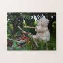 Recherche de ours puzzles Camping