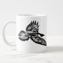 Recherche de oiseau de vol tasses Noir