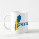 Recherche de drapeau suedois la suede de tasses Pays