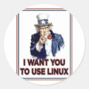 Recherche de geeks linux autocollants Technologie