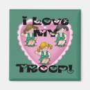 Recherche de scouts magnets Fille