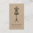 Recherche de forme de robe cartes visite Vintage