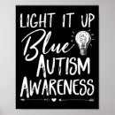 Recherche de maladie posters Soutien à l'autisme
