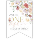 Recherche de verdure guirlandes fanions Premier anniversaire