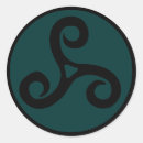 Recherche de triskelle autocollants Symbole