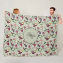 Recherche de colibri couvertures plaids Fleurs