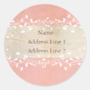 Recherche de parchemin autocollants Rose