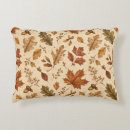 Recherche de motif de feuille coussins Feuilles d'automne