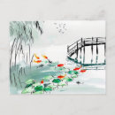 Recherche de carpe koi cartes postales Étang