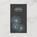Recherche de fleurs pissenlit cartes visite Nature