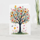 Recherche de arbre stylisé vœux cartes Pour tous