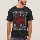 Recherche de signe zodiaque scorpion tshirts Horoscope