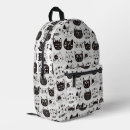 Recherche de chat noir et blanc sacs Motif