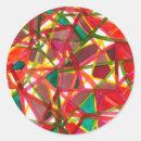 Recherche de geometric autocollants Moderne