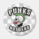 Recherche de punk rock magnets Crâne