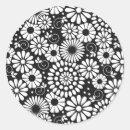 Recherche de vintage funky autocollants Fleurs