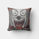 Recherche de clown coussins Effrayant