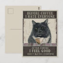 Recherche de sarcastique cartes postales Chat