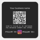 Recherche de restaurant autocollants Code qr