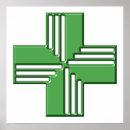 Recherche de symbole médical posters Pharmacie