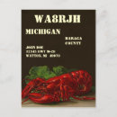 Recherche de mer rouge cartes postales Homard