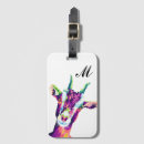 Recherche de chèvre bagages étiquettes Animal