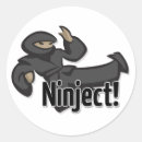 Recherche de coup de pied autocollants Ninja