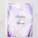 Recherche de pourpre 16x22 invitations Violet