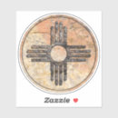 Recherche de symbole soleil autocollants Nouveau mexique