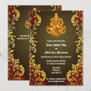 Recherche de ethnique mariage invitations Ganesha