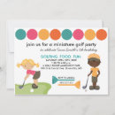 Recherche de minigolf invitations Fête d'anniversaire