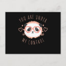 Recherche de panda noir et blanc cartes postales Ours