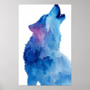 Recherche de loup bleu posters Hurlement
