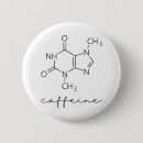 Recherche de caféine badges Molécule de caféine