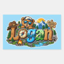 Recherche de logan autocollants Nom
