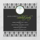 Recherche de vert et noir de chaux invitations Élégant