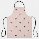 Recherche de coeur moderne tabliers Mignon