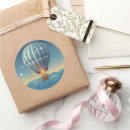 Recherche de hot air balloon baby shower autocollants Bleu