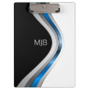 Recherche de monogramme moderne porte blocs Blanc