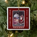 Recherche de blague ornements Santa claus