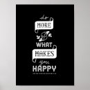 Recherche de rend heureux posters Typographie
