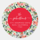 Recherche de ma famille autocollants Aquarelle