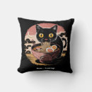 Recherche de chat kawaii coussins Ramen