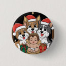 Recherche de houx badges Noël